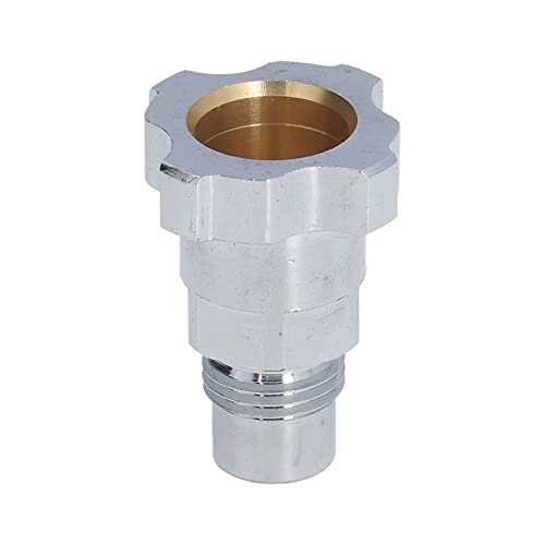 M16 1,5mm Sprayer Head Connector, Pot Joints Roestvrij stalen wegwerppistool Accessoires Luchtborstel Adapter set Goede afdichting Stabiele prestaties, voor het upgraden en vervangen (externe draad)