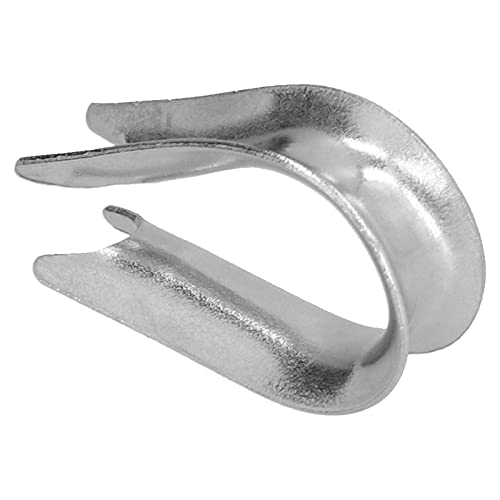 50Scs draad touw Vingerf Roestvrij stalen kabel Rigging Tools Vingers Rigging Sailing Thimble(M4(4mm)) 4