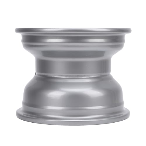 18x9.50 8 ATV Wheel Rim High Strength Aluminum Alloy 8 Inch Rim Hub Go Karts Carts Silver (Drie gaten (gatafstand: 78mm / 3.07in)) 3