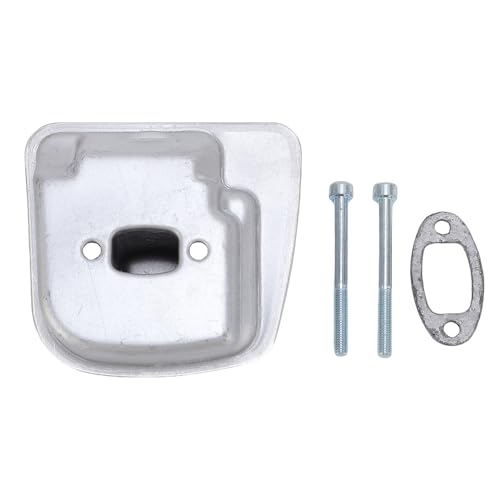 Borstel Cutter Uitlaatkit Muffler Vervanging voor FS55 FS55C met geluiddemping Eenvoudige installatie voor Benzine Motorapparatuur