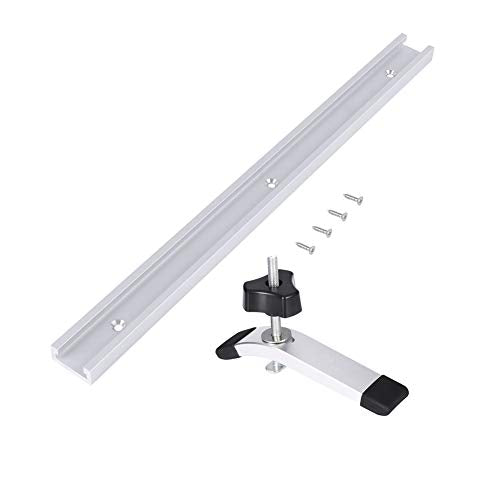 T Track Klem T-spoor Miter Track Jig Fixture Lock Straight Rand Metal Fast Acting Hold Down Clamp set