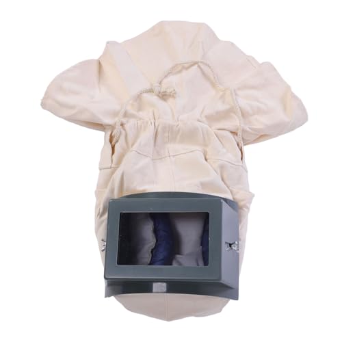 Sandblast Cap Cap, Leak-proof, Duidelijke Zichtbaarheid Zandstralen helm met elastische Neckerchief, Ventilatiegaten, Geschikt voor het polijsten, Schilderen, Schuren 3