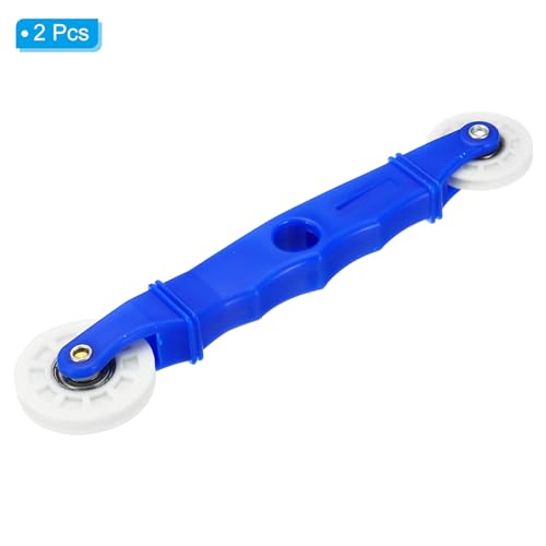 LED Strip Kanaal Roller Set van 2 U-Groove Wielen met kunststof handvat Snelle installatiegereedschap voor 5-8mm brede LED Strip 3