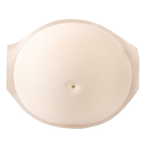 Nep zwangerschapsbuik, sponsbuik, filmrekwisieten, tv-serie rekwisieten, parodiekostuum, cosplay, lichtgewicht, nep zwangerschapsbuik, 1 tot 5 maanden