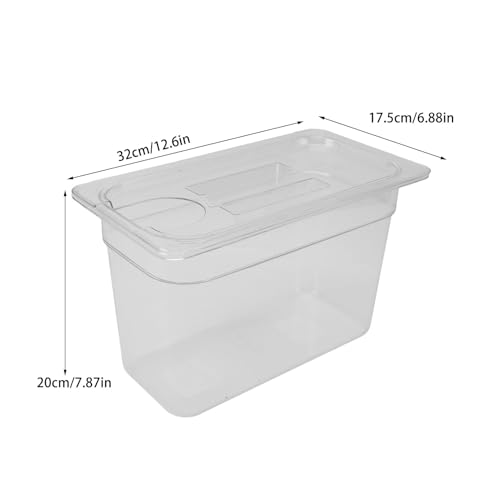 6,9L Sous Vide Container, Temperatuur Slow Cooker Sous Vide Container met Lid Sous Vide Kit Cooker Opbergbox Keuken 4