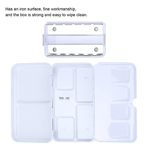 Aquarelverf Box Palette Verf geval Aquarelverf Palette Metal Box Tin Iron Solid Pigment Case voor Aquarel Gouache Olieverf
