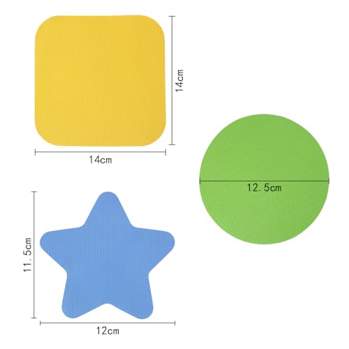 5Pcs Jug Gripper, Jug Grip Openers Multifunctionele Flesdeksel Top Openers Rubber Jar Gripper Pads Rubber Non-Slip Opener voor Artritis zwakke handen Kinderen Vrouwen Senioren (3 maten)