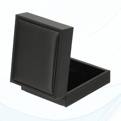 Munt Display Box, Munt Presentatie Display Box Coin Box met munthouder Vierkant Geschikt voor 45mm Munt voor Silver Dollar Verzamelaars, Zwart 4