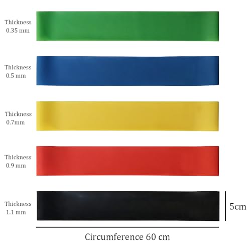 Verpakking van 5 Stretch stoelbanden TPE Materiaal Multicolor voor kinderen Sensory Needs Onderwijsbenodigdheden voor speciale behoeften