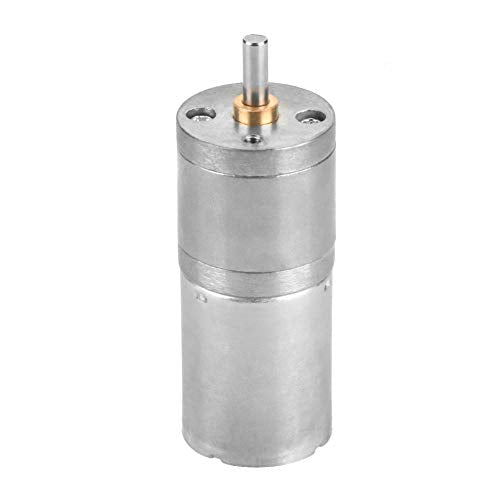 DC Drive Motor, 25mm DC 12V 25V GA-370 Low Speed Metal Gear Motor voor elektronische vergrendeling (12V 300RPM)