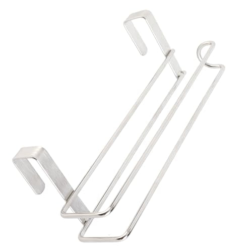 Lange levensduur Roestvrij staal over deurrolrolhouder papier handdoekhouder voor badkamer en keuken