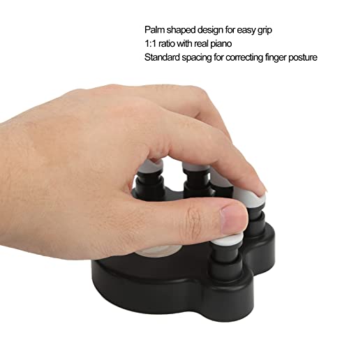 Pianovingertrainers, Siliconen Handgreeptrainer Ergonomische Spanningsversterker Trainingsvingerdrukken Houdingscorrectietool 4