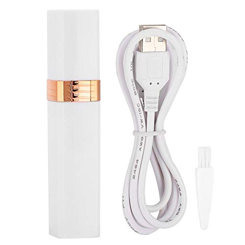 Facial Hair Remover voor vrouwen, Elektrische Pijnloze Haar Verwijdering USB opladen, Portable Hair Lichaam Scheerhaar Ontharingshulpmiddel voor vrouwen, Lipstick Grootte Mini Hair Removal Apparaat