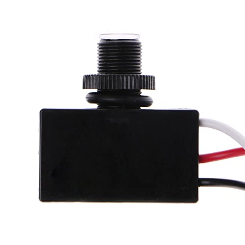 AC 12V-48VDC Optical Switch Dusk to Dawn Knop Inbouw Oogschakelaar voor fotobesturing Fotocelsensor-NK-B/E50 5