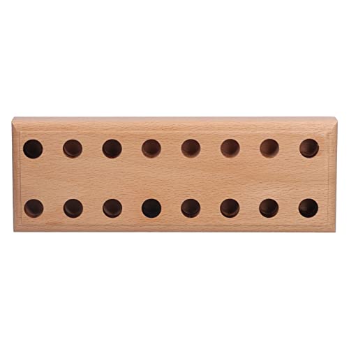 Tang Organizer, Plier Organizer Pine Wood Display Stand Base Houten Cutter houder Rack 16 gaten voor opslag, gereedschap dozen