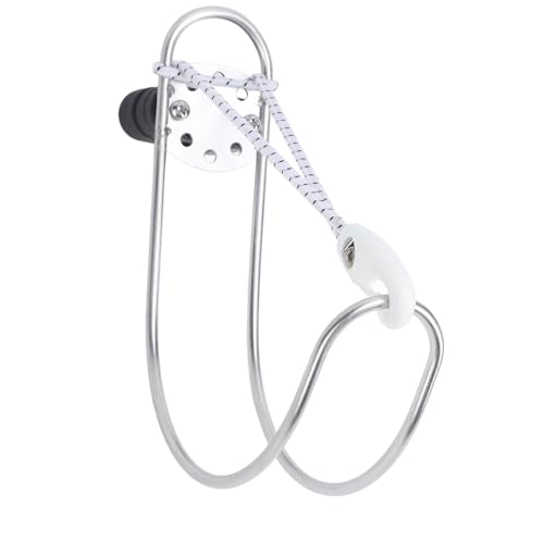 Lifebuoy Bracket, Roestvrij stalen hoefijzer houder, Klein formaat, lichtgewicht, spiegel gepolijst, voor boten en jachten met 22-25 Mm Rail 4