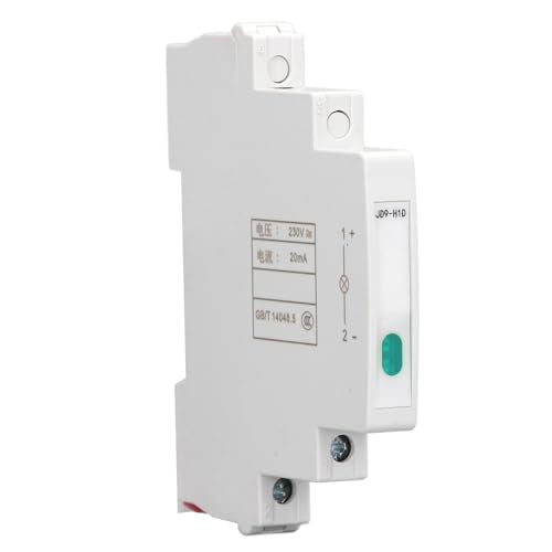 LED-indicator Din Rail Mount JD9 H1D 230V AC DC voor Distribution Box CNC Draaibank Woongebieden (3)