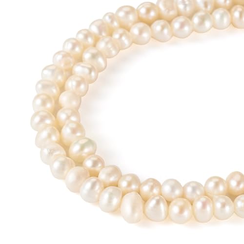 Natuurlijke Zoetwater Parel kralen barokke Oval Lose Parel kralen voor zomer bruiloft armband ketting oorbellen maken 1 Strand