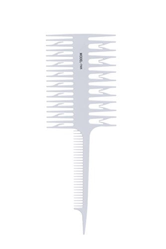 Haarverf Comb voor vrouw, haar highlight sectie Comb haar tint kleur verf styling gereedschap (Paars) 5