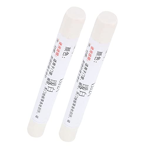 2Stuks Meubilair Verf Vloer Reparatie Chalk Pen Quick Wax Patch Retouch krijtjes voor materiaal Houtwerk Nagelgat Meubels Verf Reparatie Chalk Meubels Reparatie Kragen Hout 4