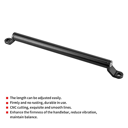 Motorrijwiel Balance Bar 269cm Aluminium CNC Motorschaal Bar Crossbar Handvat Uitgebreide versterking (zwart)