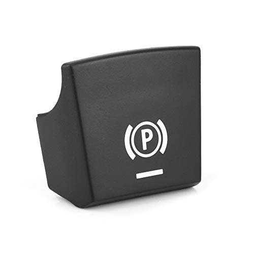 Auto Trim Console Control Electronic Parking Brake Switch Button Cover P-knop Cover Replacement Short Feet for 5 6 Series X2 X4 X5 X6 F07 F10 F12 F16 F25 F26 2015-2019