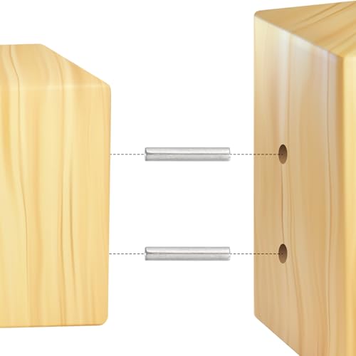 304 Roestvrij stalen naalden 1.5 x 10 mm, 100 stuks Metalen pennen voor Shelf Steunen voor Bunk bevestiging Meubilair Bevestiging 3