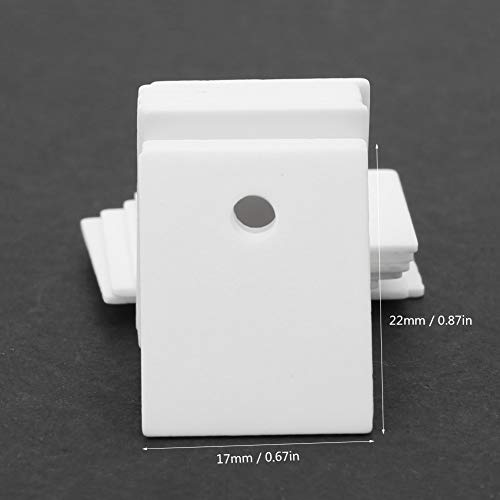 100Stuks TO-247 17 x 22 x 1mm Aluminium keramische isolatieplaat Hoge Hardheid Uitstekende Weerstand MOS Transistor IGBT Koelkussen met 3.7mm Gat 5