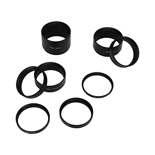 Focale lengte uitbreiding Tube Kit, Focal Lengte Uitgebreide Tube Kit M48 Focal Lengte Uitbreiding Tube Astronomische Uitbreiding Tube Kit voor Camera's en Oogstukken voor