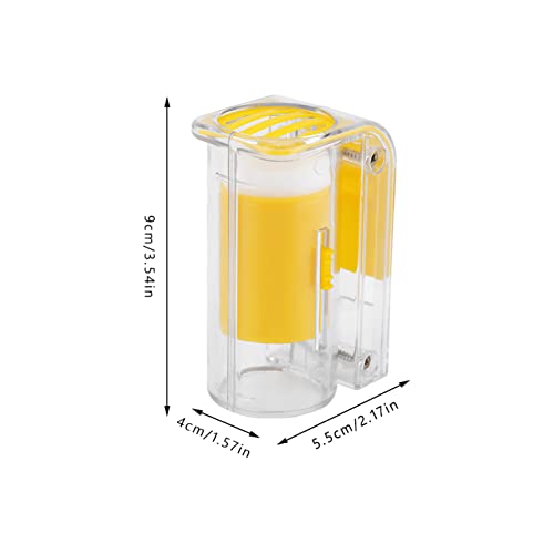 Bee Queen Marking Catcher, Bee Catching Marking Cage Plastic One-Handed Marker Bottle Plunger voor imkers 5