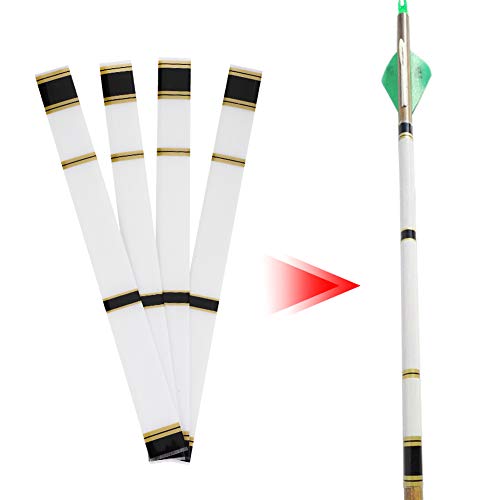 Wraps, 15 st Universal Heat Shrinkable Zelfklevende boogschieten Zichtbaarheid pijl Sticker Shaft accessoire 4
