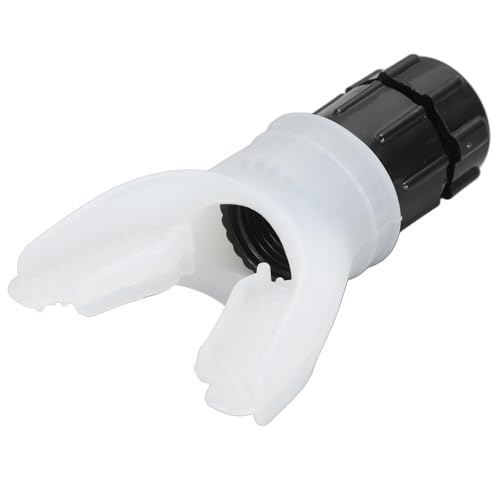 Draagbare ademtrainer Verstelbare Inhalatie Spiertrainer Verbetert Longcapaciteit Fitness Apparaat (Wit)