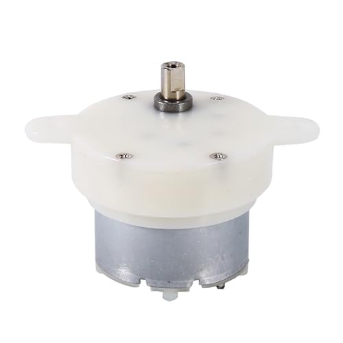 DC12V High Torque Motor, Slow Speed Electric Motor/Gearbox 3rpm 4mm Shaft Diameter Micromotor