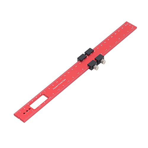 Houtbewerking Schrijfgereedschap Liniaal 12 Inch, Bouw Ruler voor Timmerwerk, Lay-out en meetgereedschap, Pocket Liniaal, Kaliber, Geschikt voor Timmerwerk en ingenieurs om metingen te nemen