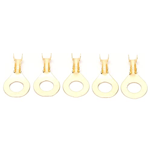 100 st Draadring Lugs M6 6.2mm, Ring Terminal, Kabel Crimp End voor de verbinding Kabel Batterij 5