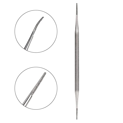 Dubbele hoofd nagel bestand, Stainless Steel Ingegroeide teen nagel bestand ingegroeid nagel lift Pedicure tool voor ingegroeide nagel correctie,Nail File, ingegroeide nagel trimmer