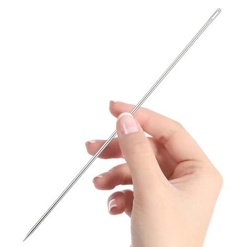 Large Eye Naainaalden, Professional Stoffering Naalden, Gemakkelijke Thread, 3 mm dik, voor thuis, leer, Tapestry, DIY