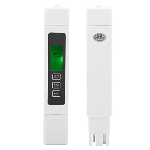 TDS Water Quality Tester, Portable ABS Drinkwater Test Pen, 0-4999 ppm Test Range, voor het detecteren van zware metalen en troebelheid in water 4