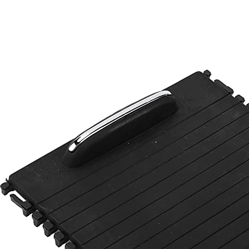 Center Console Roller Center Console Schuifroller Cuphouder Blind Cover A20468076079051 Vervanging voor Mercedes-Benz W204 W212(Zwart) 5