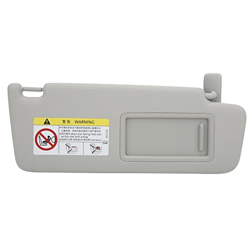 Car Sun Visor, 5GG010029 Auto rechts interieur zon Visor Grey voor MK7 2014-2017 (ABS Plastic Cloth)