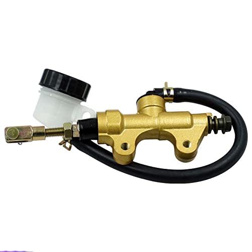Hydraulische motorcilinder Universele achtervoetrem Hoofdcilinderpomp met reservoir voor motorfietsfiets ATV 3