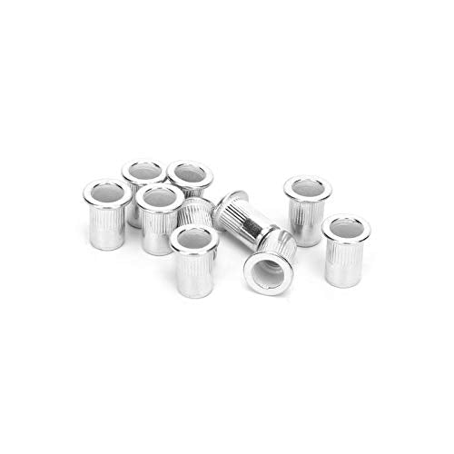 Rivet Nut, 200 stuks verpakt Aluminium Rivet Nuts bevestiging accessoire M6 4