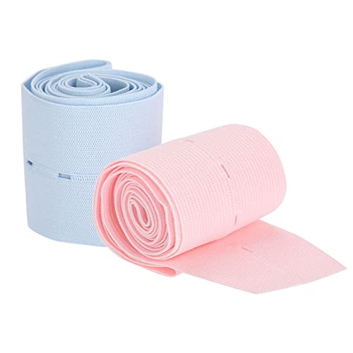 Zwangerschap support band, 2 stuks Foetale hartbewaking riem Foetale tape Foetale hart monitoring band met drukknoppen Ontwerp voor gebruik door zwangere vrouwen