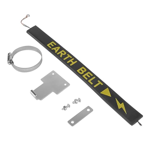 Antistatische flexband voor auto, ideaal voor het vermijden van elektrostatische lading, antistatische elektrostatische annulering voor auto (30-38cm)