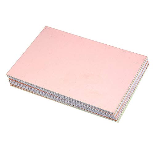 Single Sided Copper Coated Laminate PCB Board 1.5mm, Voor Productontwikkeling, Experimenten, Onderhoud, Productie, DIY (1PC, 100 * 150mm) 4