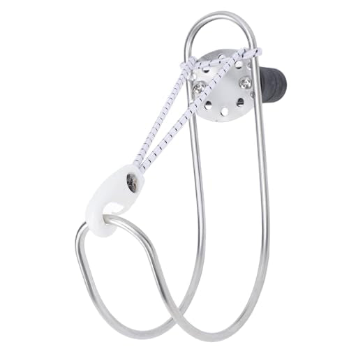 Lifebuoy Bracket, Roestvrij stalen hoefijzer houder, Klein formaat, lichtgewicht, spiegel gepolijst, voor boten en jachten met 22-25 Mm Rail 5