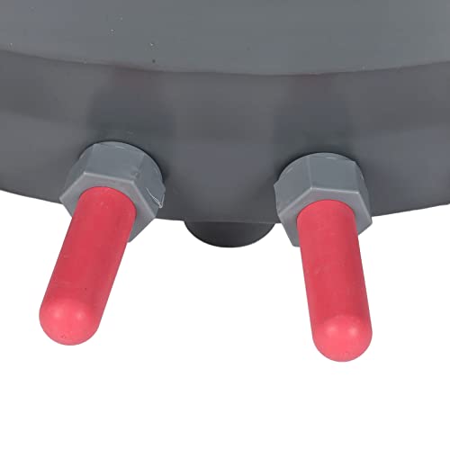 Fopspeen Melkvoeremmer tepel met klep voor kleine dieren, eenvoudig te installeren en schoon te maken (MP76+MP76A kalfspenen met ventiel) 3