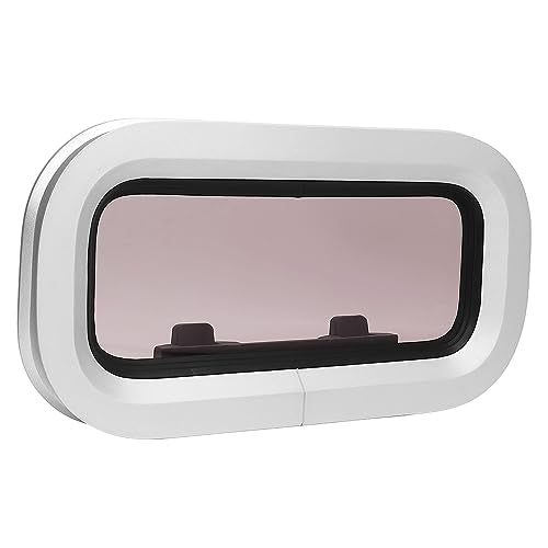 Marine Illuminator, robuust, 303 x 156 mm, afgeronde hoek, oxidatiebestendig, bootpoort voor wanddiktes van 5 tot 25 mm 4