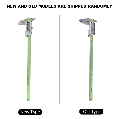 Digitale Kaliber roestvrij staal Elektronische Liniaal, hoge sterkte nauwkeurigheid 0,01mm, voor DIY-meting(300mm)