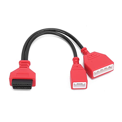 OBD2 Kenmerkende Connector Kabel, 16+32 OBDII Gateway Adapter Auto Kenmerkend Hulpmiddelvervanging
